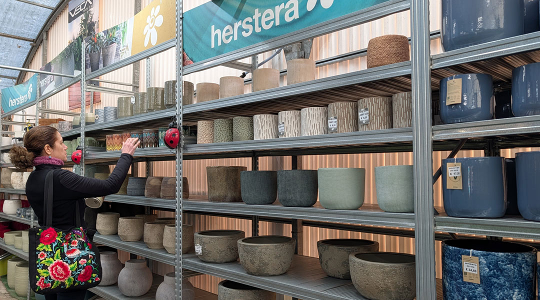 Macetas de cerámica Herstera en Albogarden