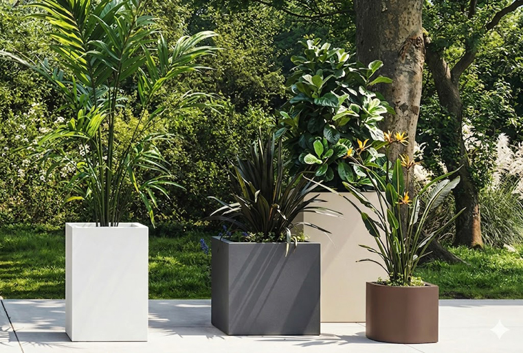 Cubos Vondom en Albogarden