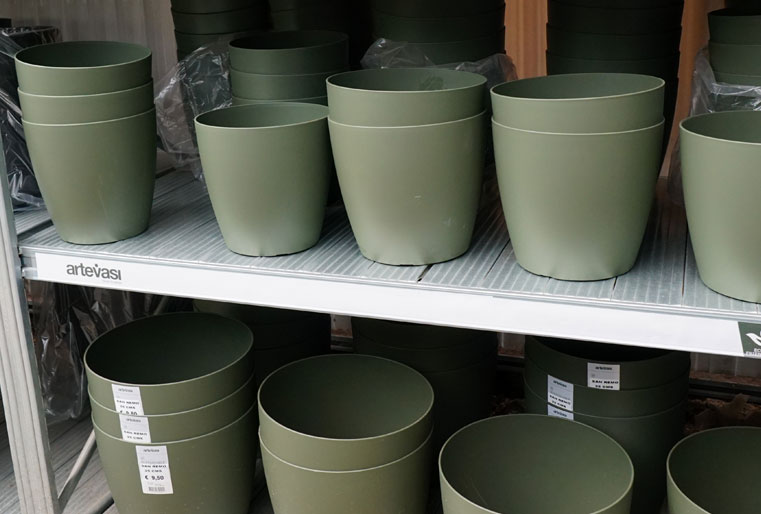 Cubremaceta verde en Albogarden