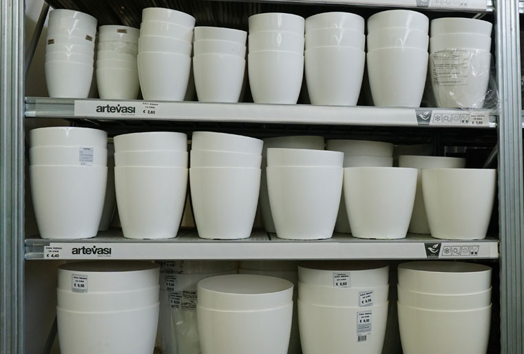 Cubremaceta blanco en Albogarden