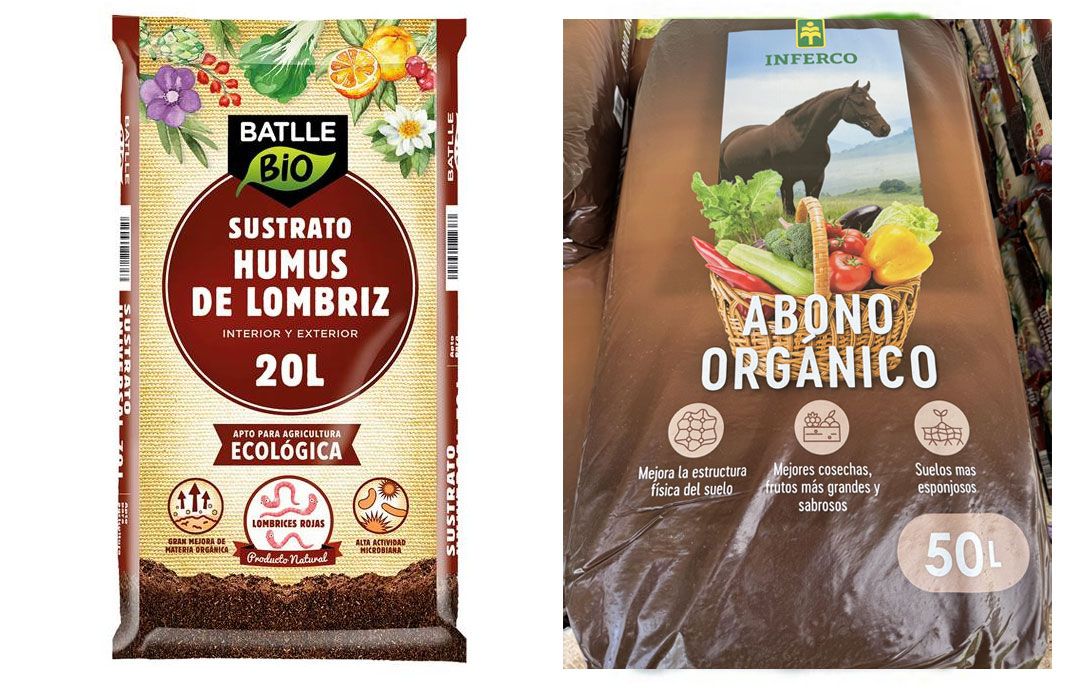 Humus de lombriz y estiércol de caballo Humus de lombriz y estiércol.
