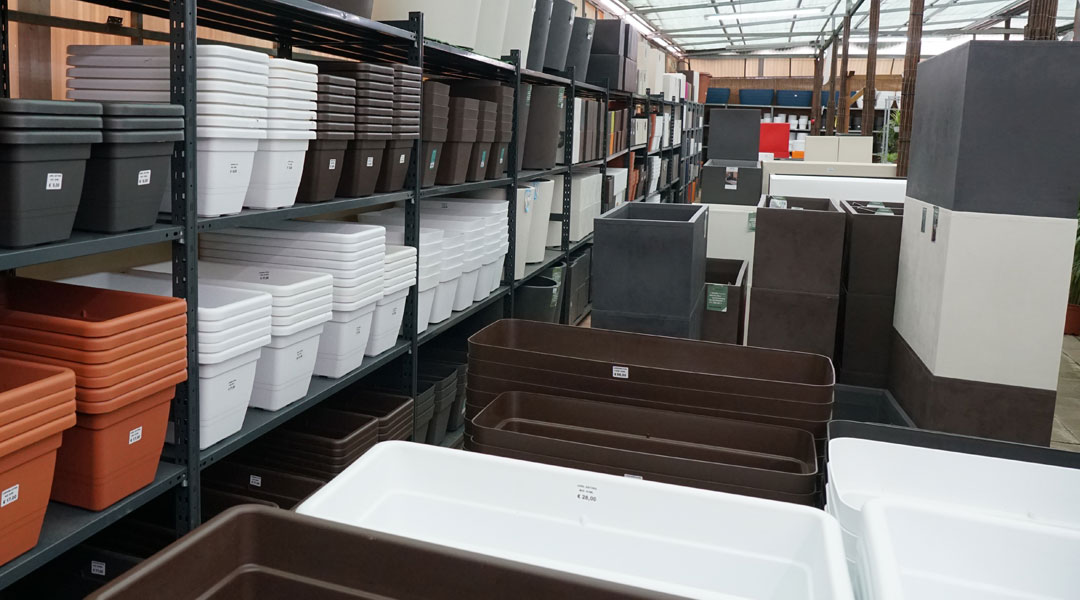 Jardineras en Albogarden