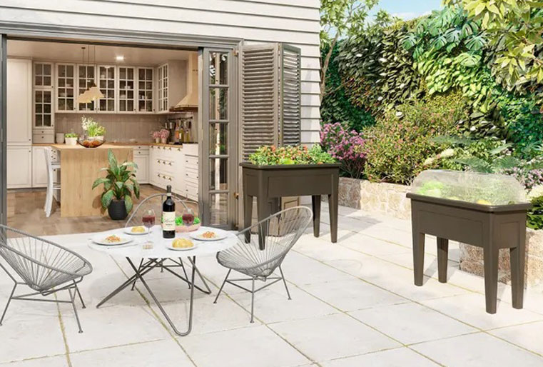 Huerto Urbano Venezia Grow Box en terraza