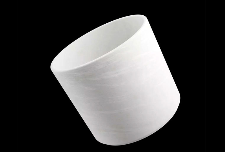 Maceta Pillar color granito de Spang