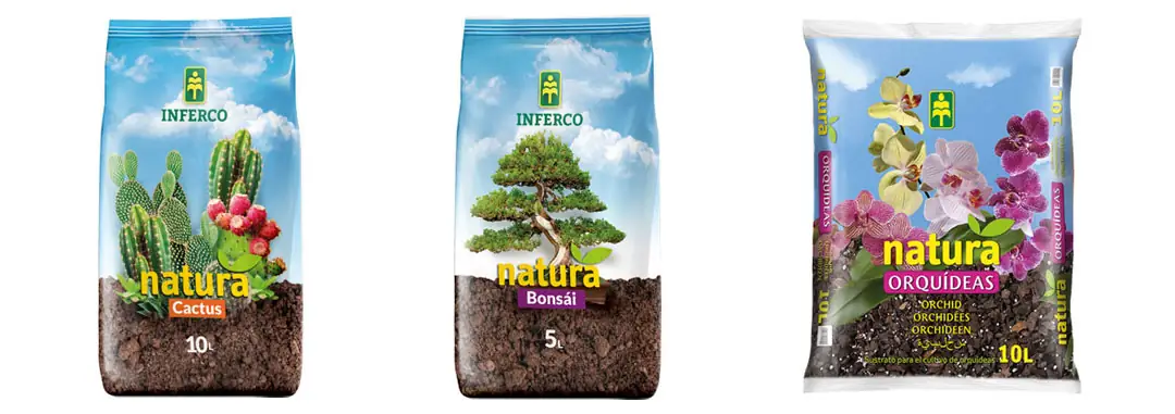 Sustratos para cactus, bonsai y orquídeas Sustratos para cactus, bonsai y orquídeas