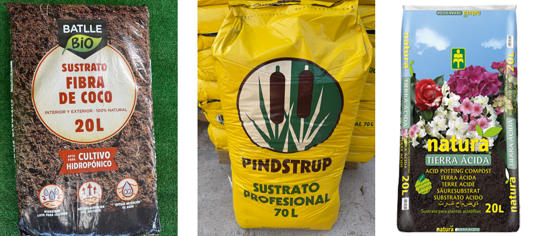 Sustrato coco, profesional y ácido Sustrato coco, profesional y ácido